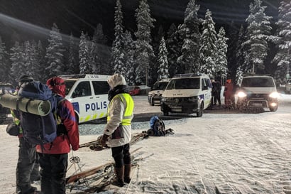 Aktivistit jälleen Sodankylän Viiankiaavassa – Elokapinan mukaan poliisi otti kiinni kolme henkilöä