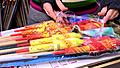 Muista suojalasit ilotulitteiden kanssa