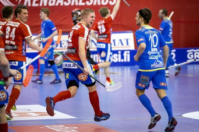 SPV:n liekeissä oleva laitahyökkääjä Joni-Arttu Sieppi tehtaili tehot 2+1 viikko sitten sunnuntaina Nokian vieraillessa Seinäjoella. Kuva Matti Hautalahti