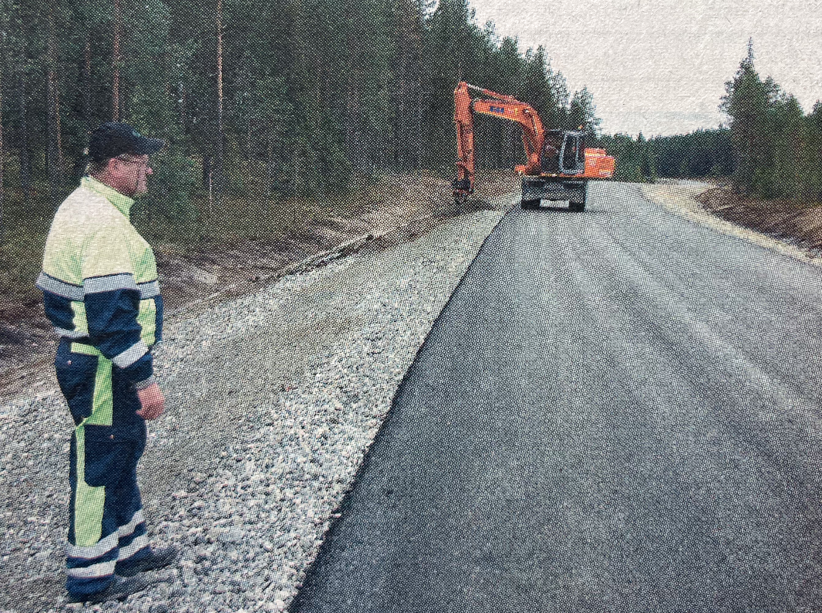 Hyrkkään mutka jäi historiaan Lämsänkyläntien remontin valmistuttua syyskuussa 2004