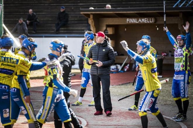 Ismo Ankkuri oli kaudella 2018 Alajärven Ankkurien pelinjohtajana. Tulevalla kaudella hän on Vimpelin Vedon kakkospelinjohtaja. Arkistokuva: Krista Luoma