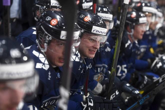 Leijonalauma aloittaa taistelun MM-kullasta ottelulla Kanadaa vastaan. KUVA: LEHTIKUVA/VESA MOILANEN