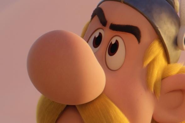 Asterix seikkailee jälleen uudessa piirroselokuvassa. Sarjakuvien puhti jää kuitenkin uupumaan.