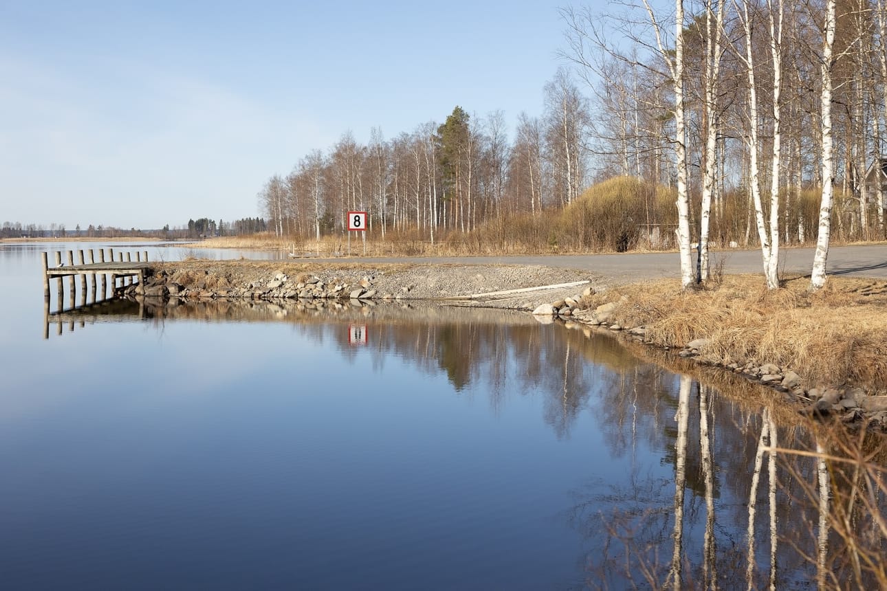 Lappajärven pinta on tänä keväänä 40 senttiä tavallista matalammalla.