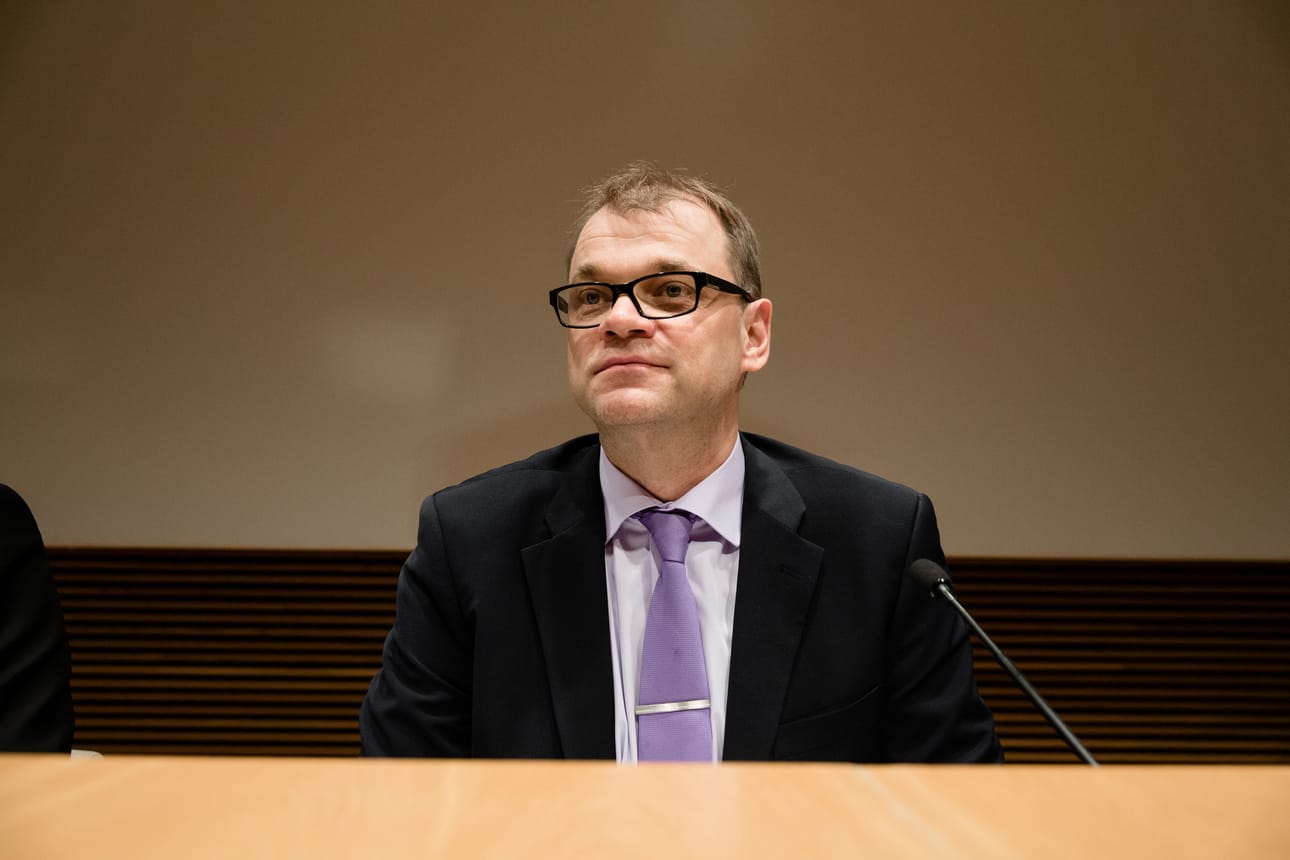 Pääministeri Juha Sipilä (kesk.)