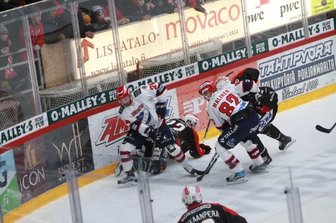 Sport yritti, mutta kolmas tappio putkeen oli tosiasia. Kuva: Jaakko Elenius