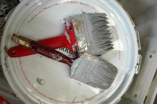 Tikkurila valmistaa maaleja ja lakkoja. KUVA: Mari Koukkula