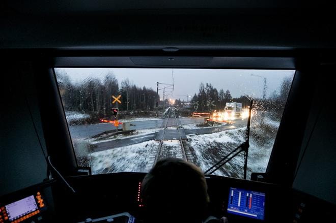 Voiko Vaasan ja Seinäjoen välinen rata jatkua jatkossa Pietariin? Kansanedustajien ryhmä lobbaa asiaa parhaillaan. KUVA: JAAKKO ELENIUS