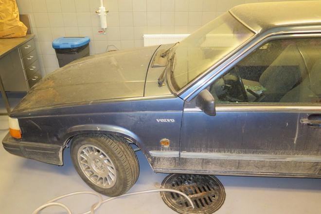 Tapio Otsomaan käytössä ollut auto. KUVA: POLIISI