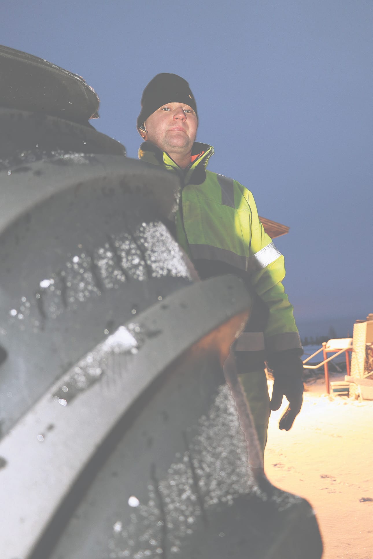 Urakoitsija Heikki Patala on tyytyväinen oikeuslaitoksen ratkaisuun. Tänä talvena hän ei jättänyt kunnalle tarjousta jääalueiden kunnossapidosta.