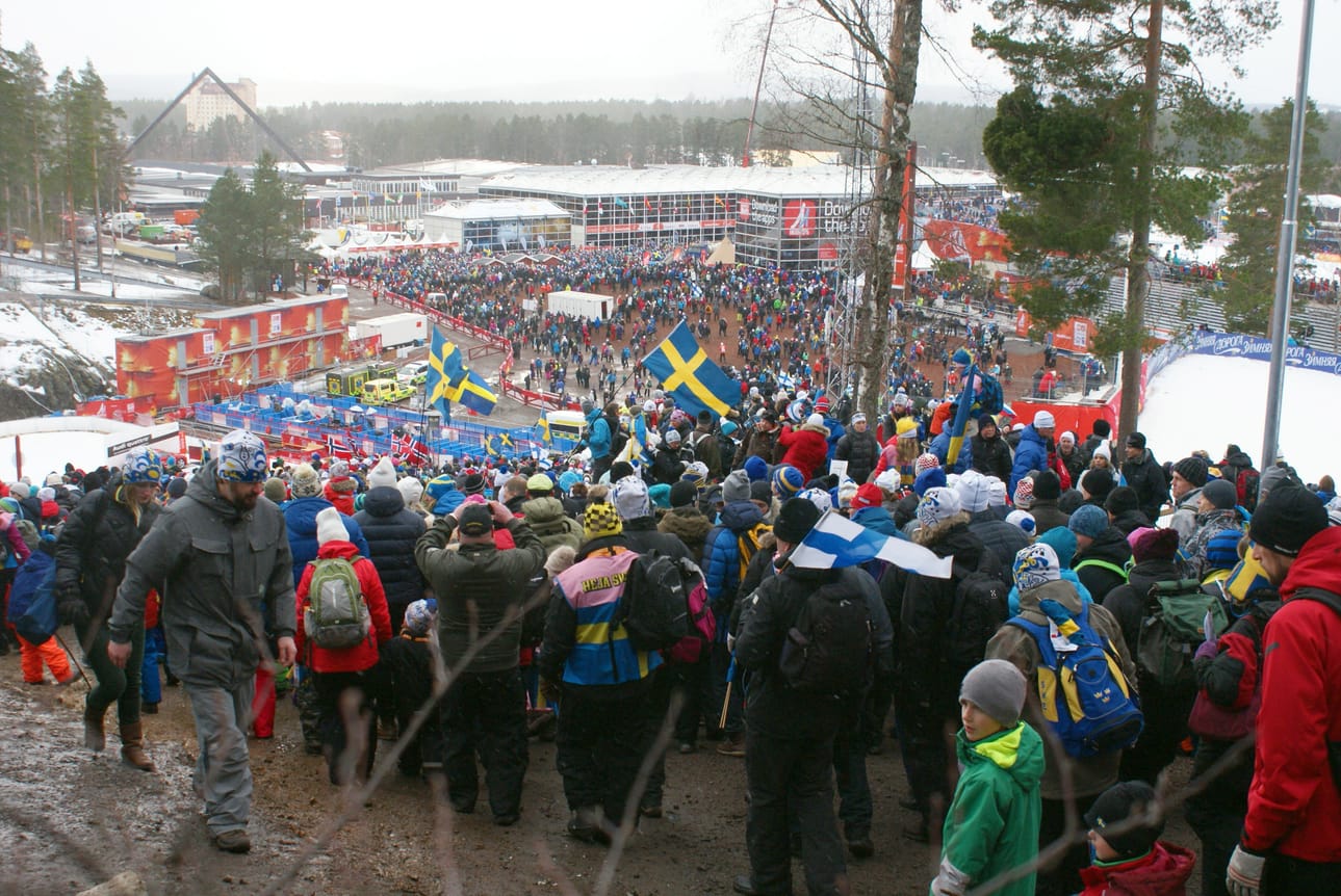 Juuret ovat ihmiselle tärkeät. Se näkyy esimerkiksi väreinä urheilukilpailuissa. Monet ruotsinsuomalaiset liputtavat yhä synnyinmaansa puolesta, kuten hiihdon MM-kisoissa Falunissa talvella 2015.