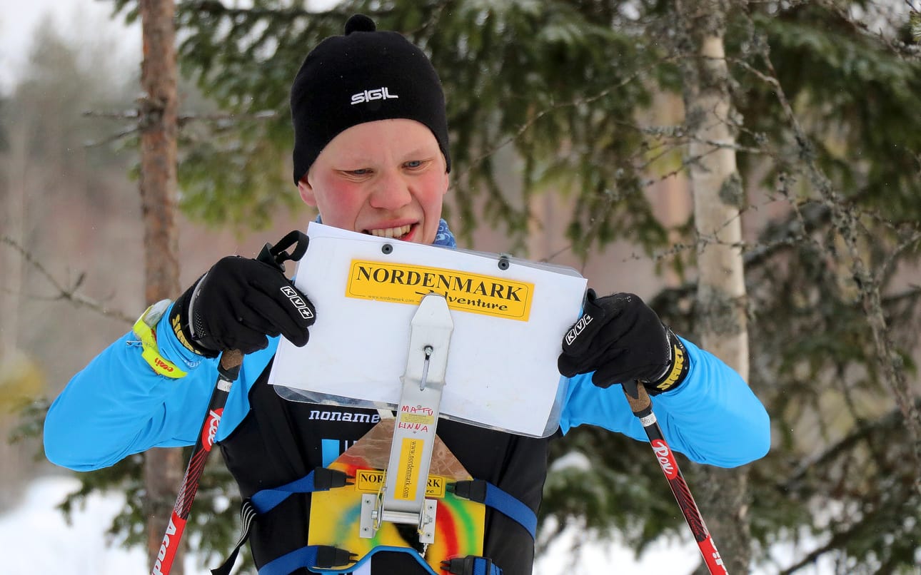 HIihtosuunnistaja Matti Linna.