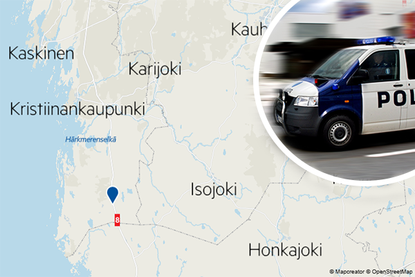 Kuljettaja menehtyi ulosajossa – Auto teki hälytyksen
