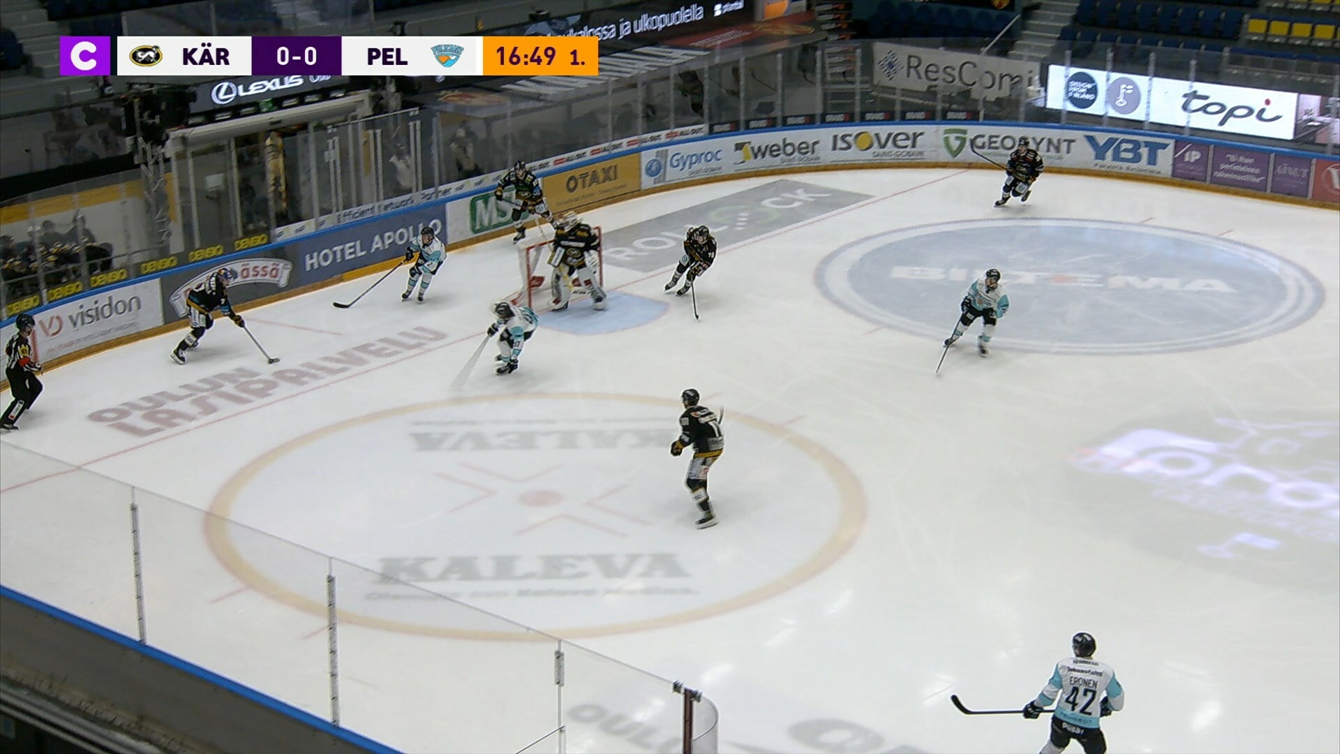 Maalikooste Kärpät-Pelicans ottelusta