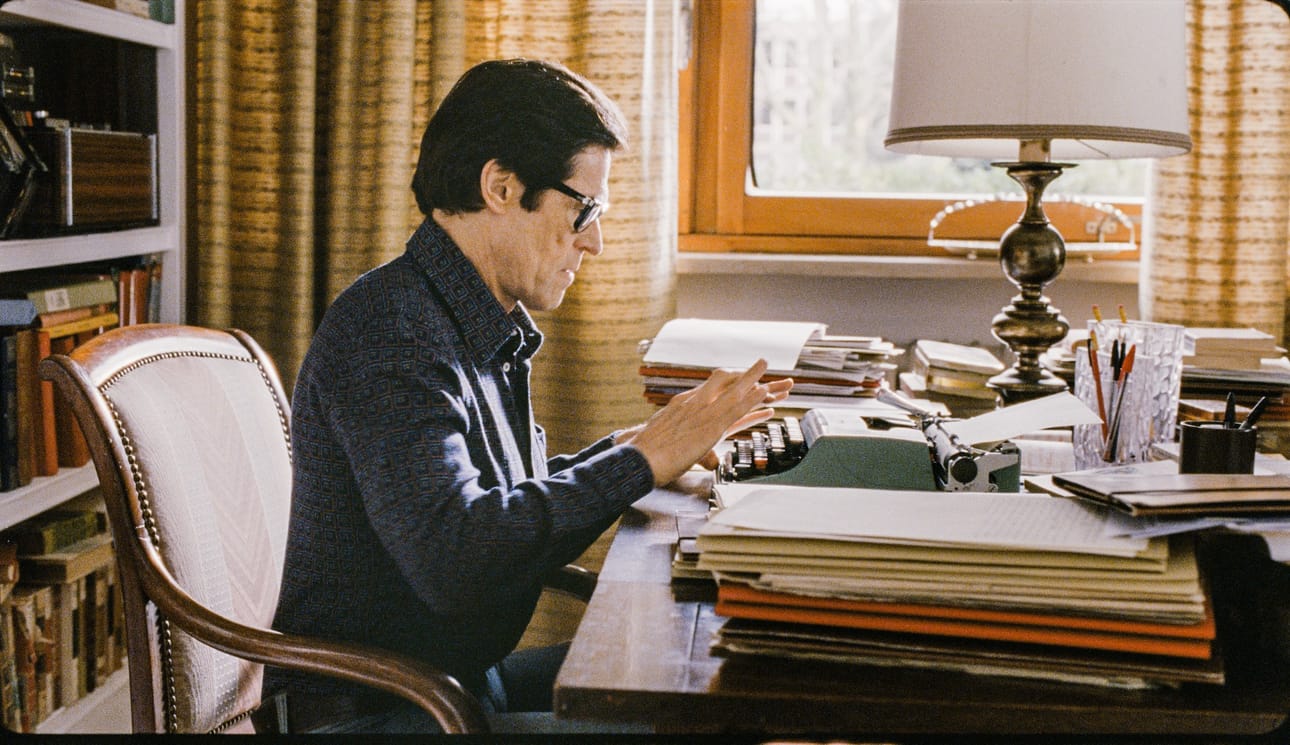 Pasolini on elokuva italialaisen ohjaaja ja kirjailija Pier Paolo Pasolinin (Willem Dafoe) elämän viimeisistä päivistä ja keskeneräisistä töistä. Pasolini murhattiin vuonna 1975.