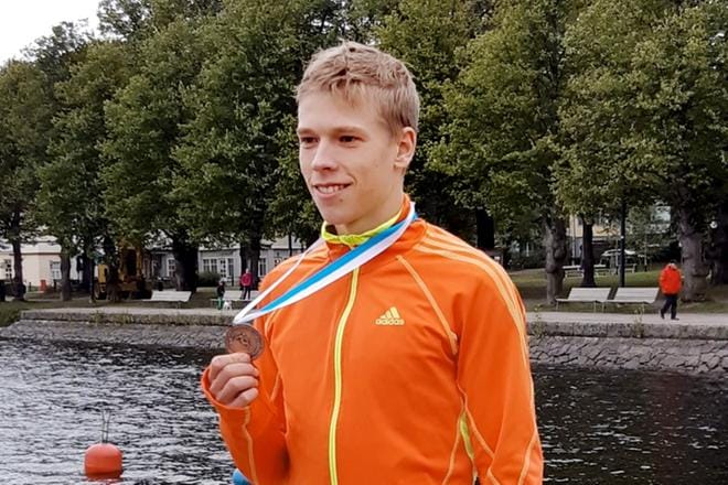 Alajärven Ankkureiden Antti Ihamäki pääsi kisaamaan eurooppalaisten huippujen kanssa Lissabonissa sunnuntaina. ARKISTOKUVA