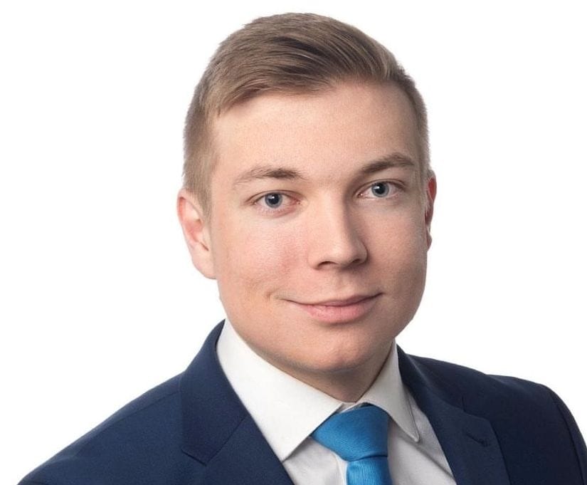 Laihialainen Antti Tuomela toimii Janne Sankelon eduskuntavaalikampanjatiimissä.