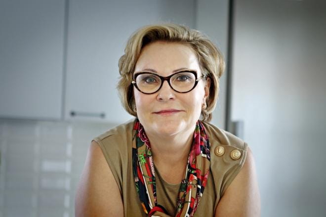 - Ihmiset on tärkeää saada pysymään työkykyisinä mahdollisimman lähelle eläkeikää ja vielä sen jälkeenkin, Etelä-Pohjanmaan yrittäjien puheenjohtaja Anne Niemi painottaa. Kuva: Marja Tyynismaa