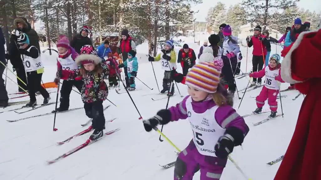 Napapiirin hiihdon lastenlenkki