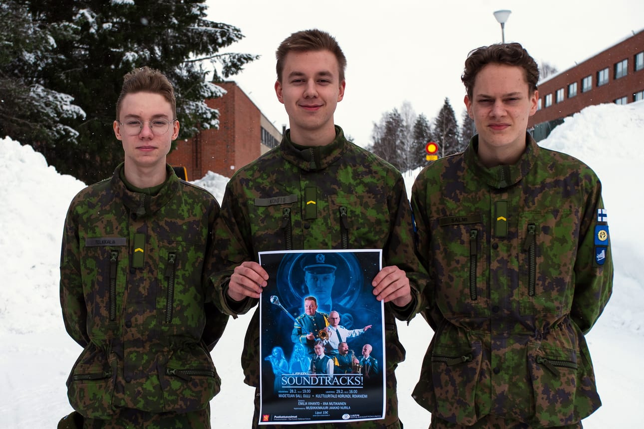 Mediavarusmiehet innostuivat toden teolla elokuvamusiikkikonsertin markkinointimateriaalin suunnittelusta.