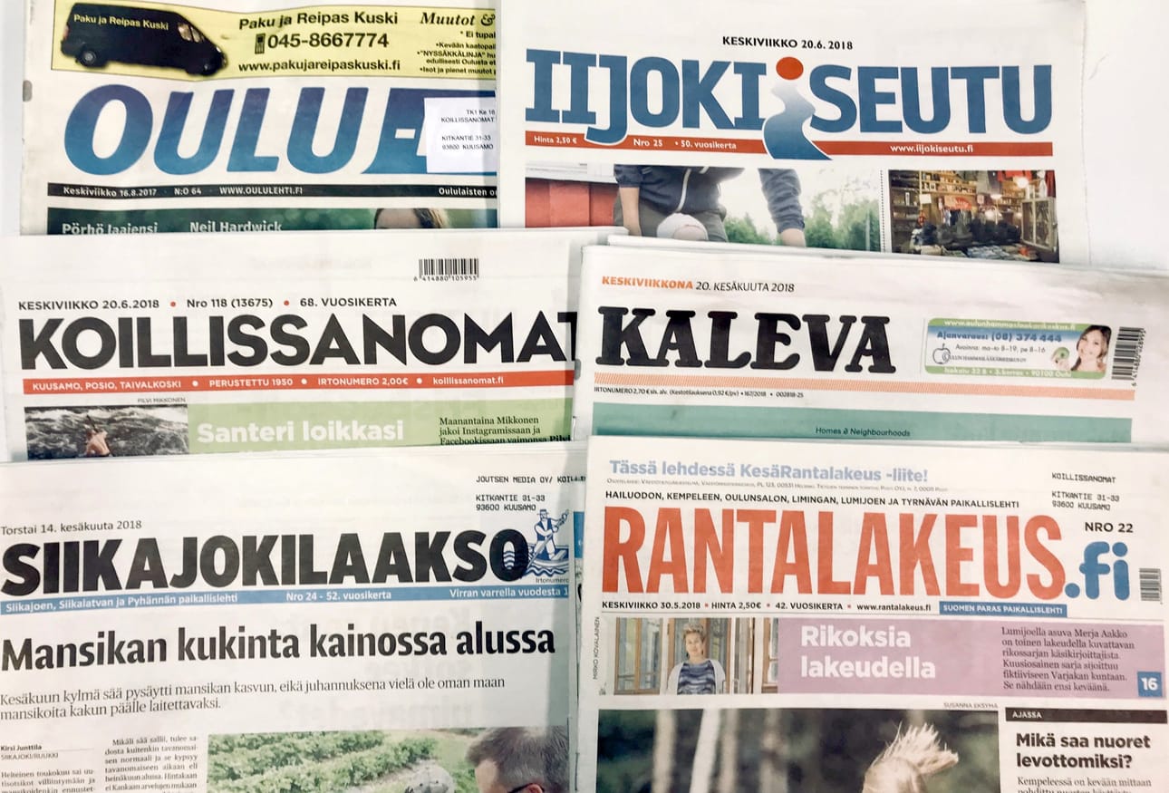 Kalevan omistukseen siirtyvät Joutsen Median paikallislehdet Koillissanomat, Iijokiseutu, Pudasjärvi-lehti, Rantalakeus, Siikajokilaakso ja Oulu-lehti sekä Kolmiokirjan noin kuusikymmentä aikakauslehteä.