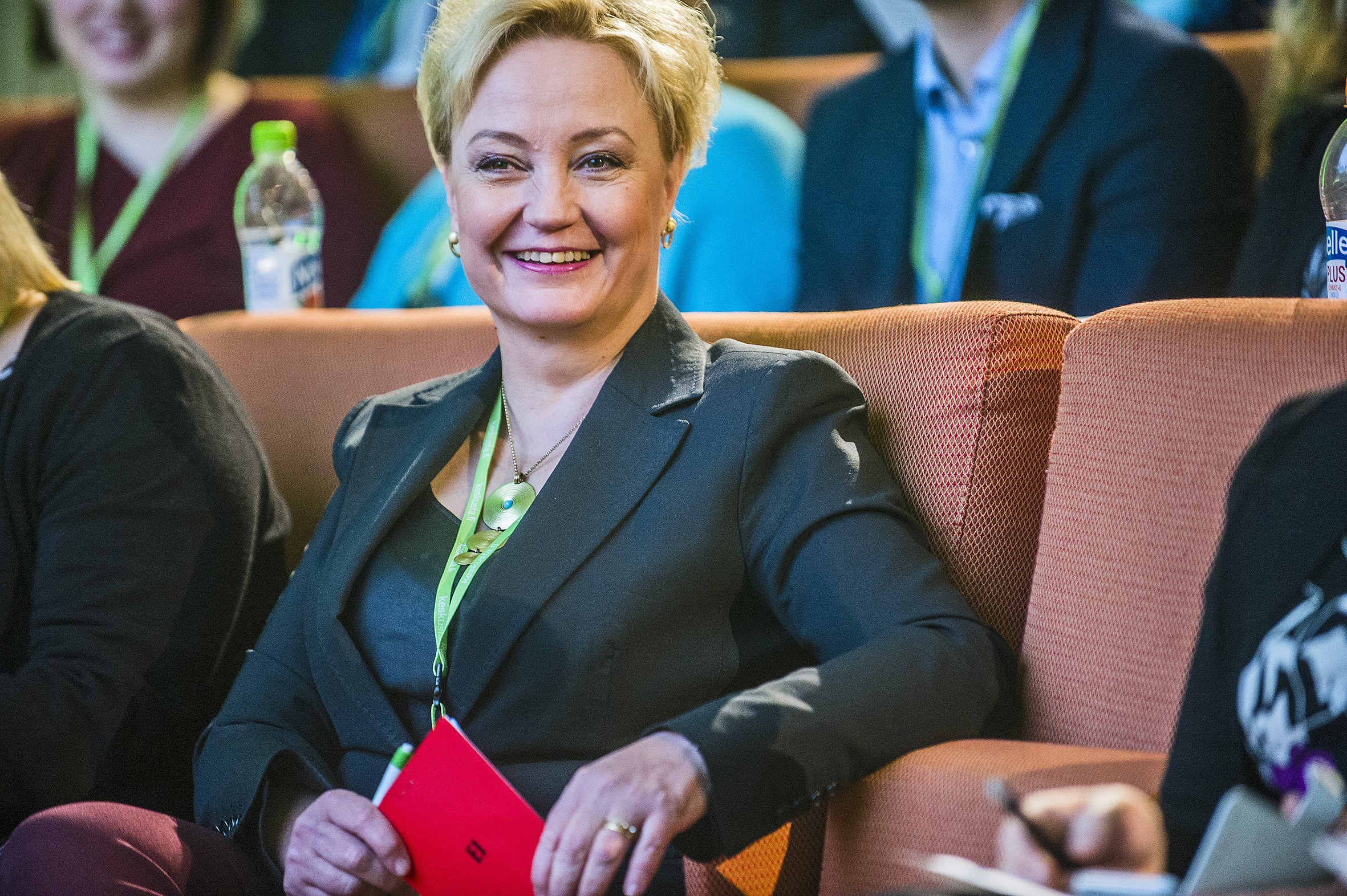Elsi Katainen on ehdolla keskustan eurovaaliehdokkaaksi. Hän on toiminut viime maaliskuusta Euroopan parlamentin jäsenenä.