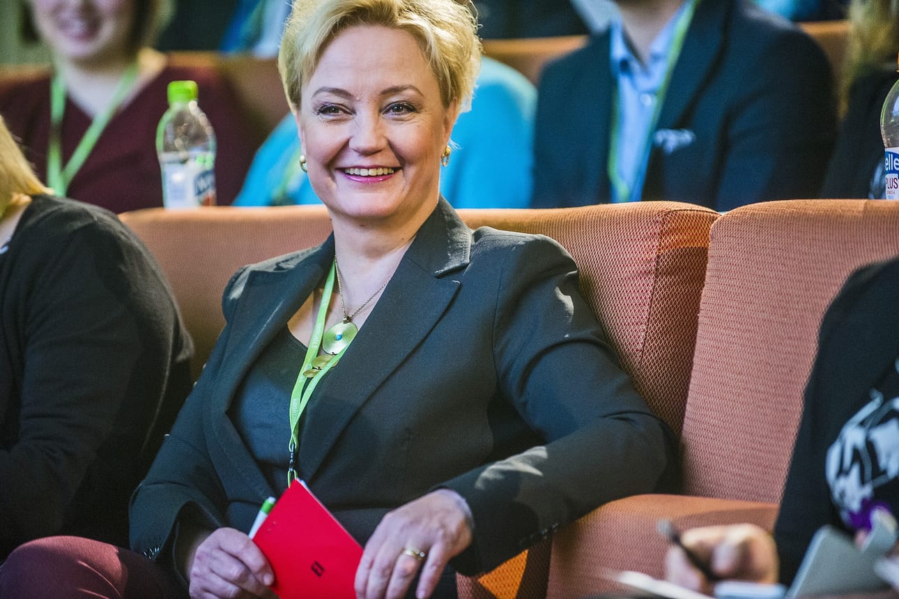 Elsi Katainen on ehdolla keskustan eurovaaliehdokkaaksi. Hän on toiminut viime maaliskuusta Euroopan parlamentin jäsenenä.