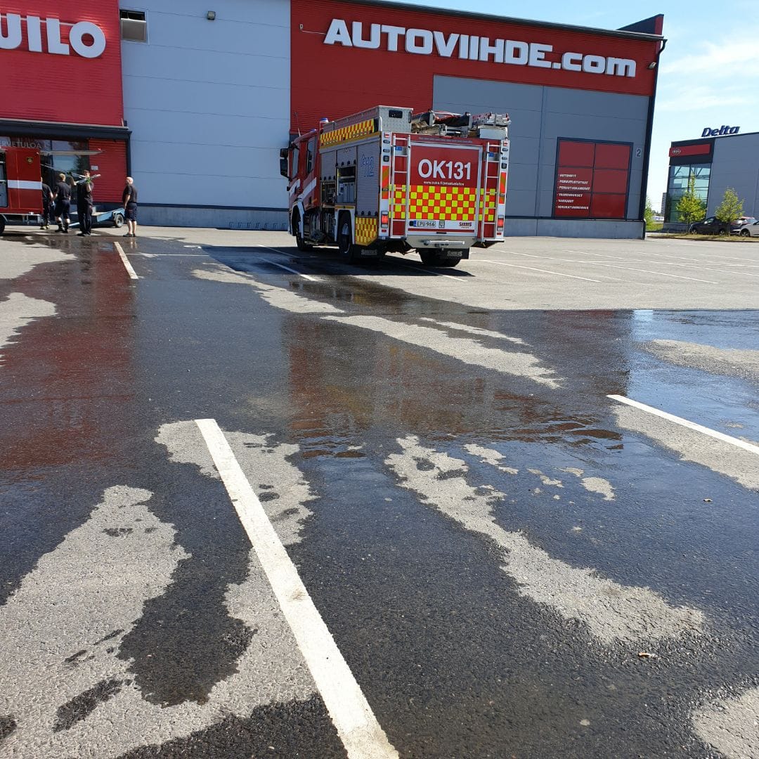 Lukijamme mukaan Vasaraperän Puuilo oli suljettuna onnettomuuden vuoksi.