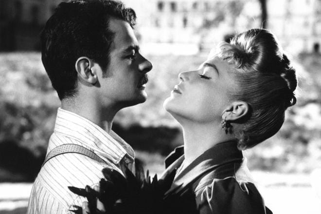 Rakastajatar kertoo Marian (Simone Signoret) ja Georgesin (Serge Reggiani) rakkaustarinan. KUVA: Yle Kuvapalvelu