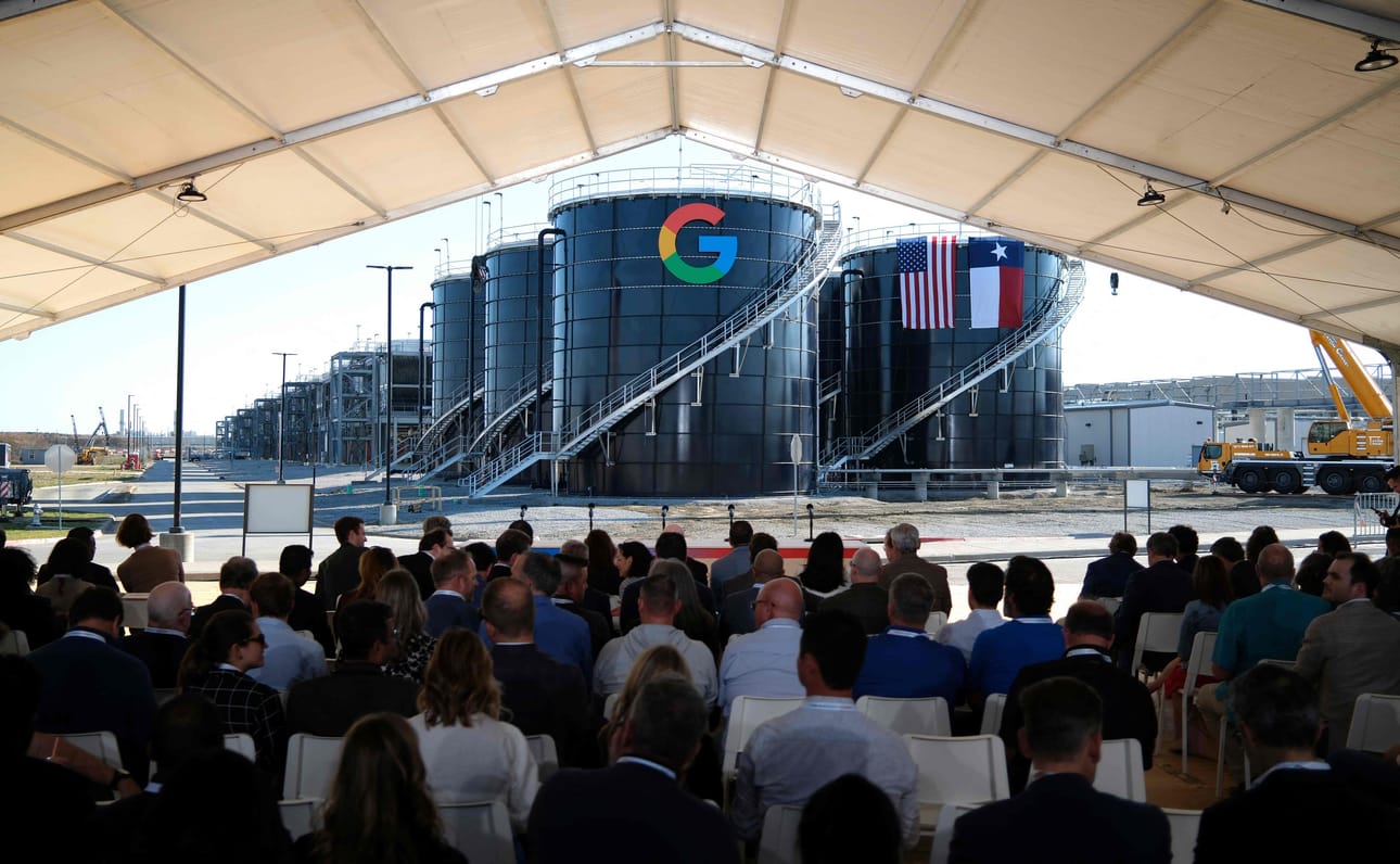 Yhdysvaltain Texasissa sijaitsevaan Midlothianiin nousi viime vuonna Googlen valtava datakeskus.