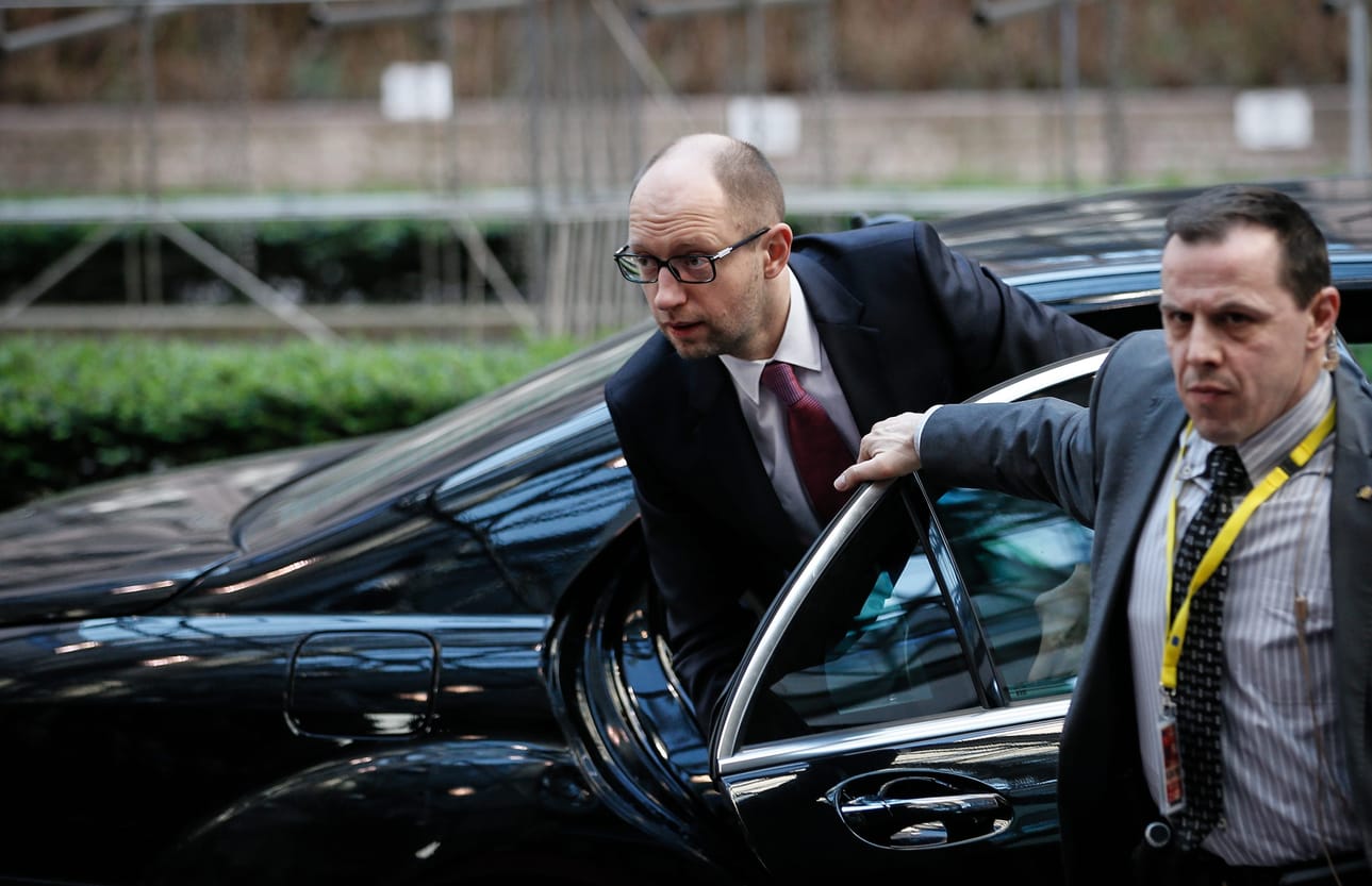 Arseni Jatsenjuk nousi Ukrainan pääministeriksi viime viikolla.