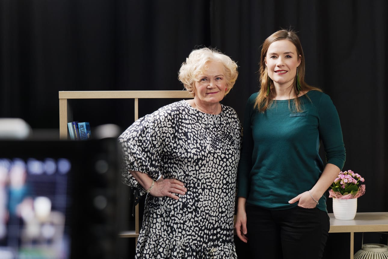 Anne Flinkkilä ja Kerttu Kotakorpi