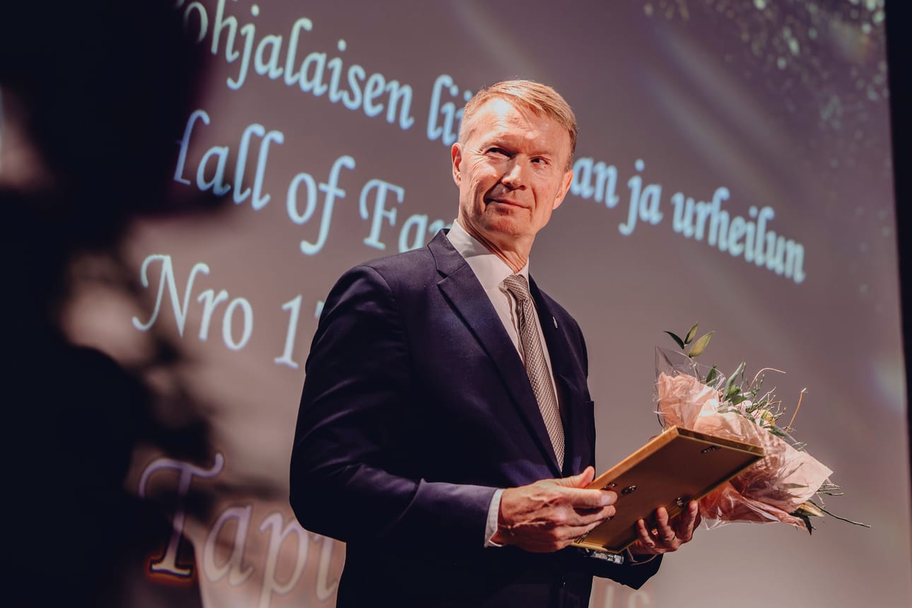 Keihäänheiton olympiavoittaja Tapio Korjus valittiin taannoin myös pohjalaisen liikunnan ja urheilun kunniagalleriaan Pohjanmaan Urheilugaalassa 2026. Arkistokuva.