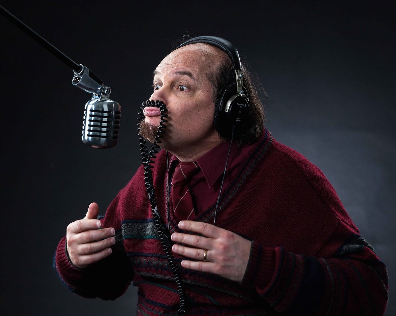 Radiotoimittaja Osmokin pääsee ääneen Seinäjoella.