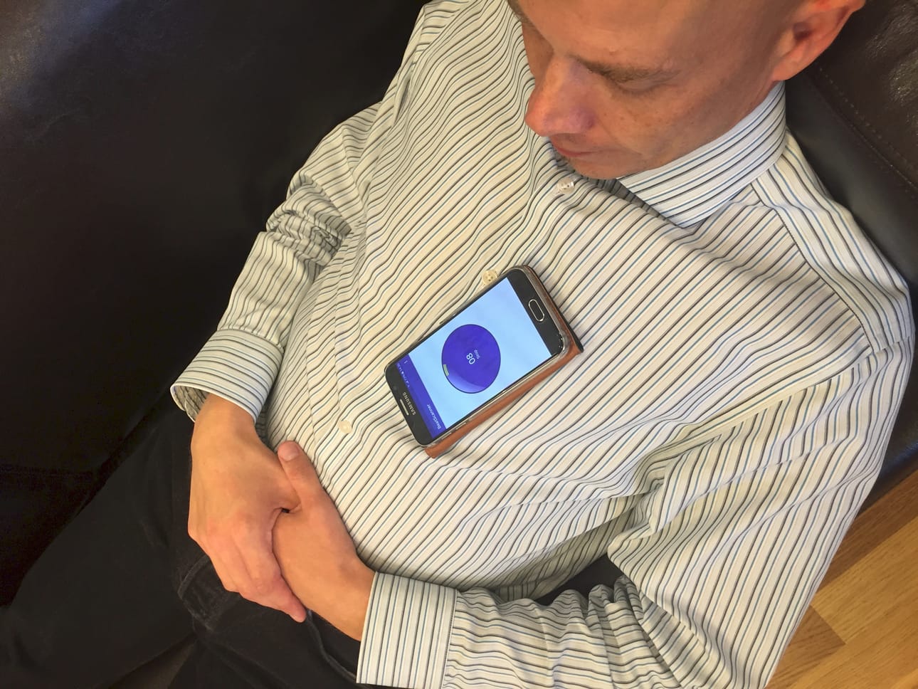 BeatScanner mittaa sydämen sykettä ja rytmiä.