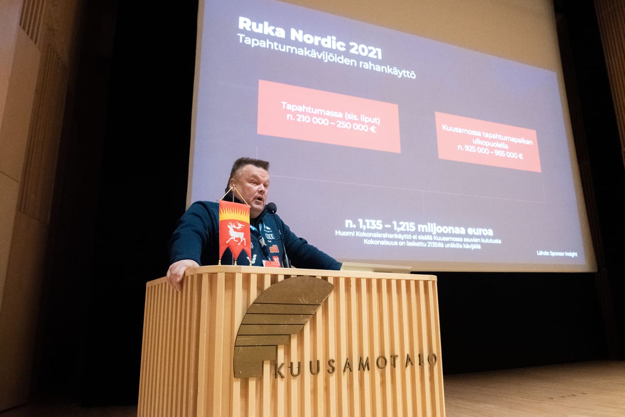Suomen Hiihtoliiton Jari-Pekka Joupin mukaan Ruka Nordicilla on huima medianäkyvyys, jonka laajuutta ei ole ymmärretty ennen tutkimustuloksia.