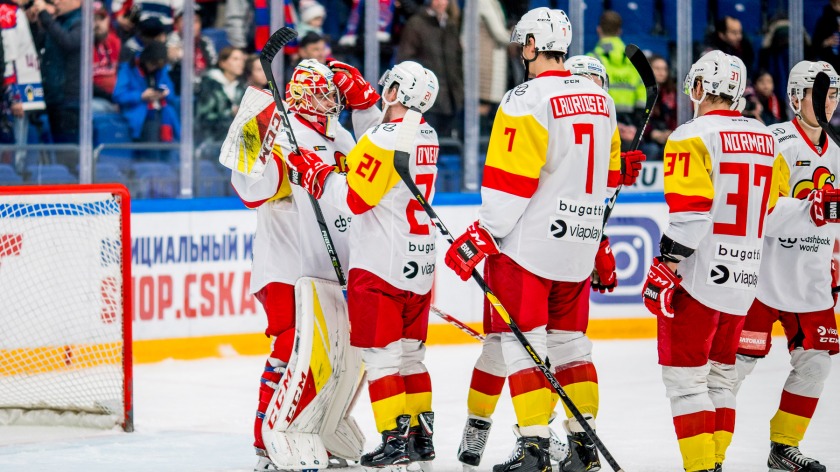 Jokerit kaatoi TsSKA:n Moskovassa - Janis Kalnins nollapelillään voiton takuumies