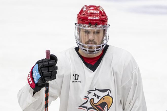 Sebastian Stålberg hyökkää tänään ykkösketjussa. KUVA: PAULA KASKIMAA