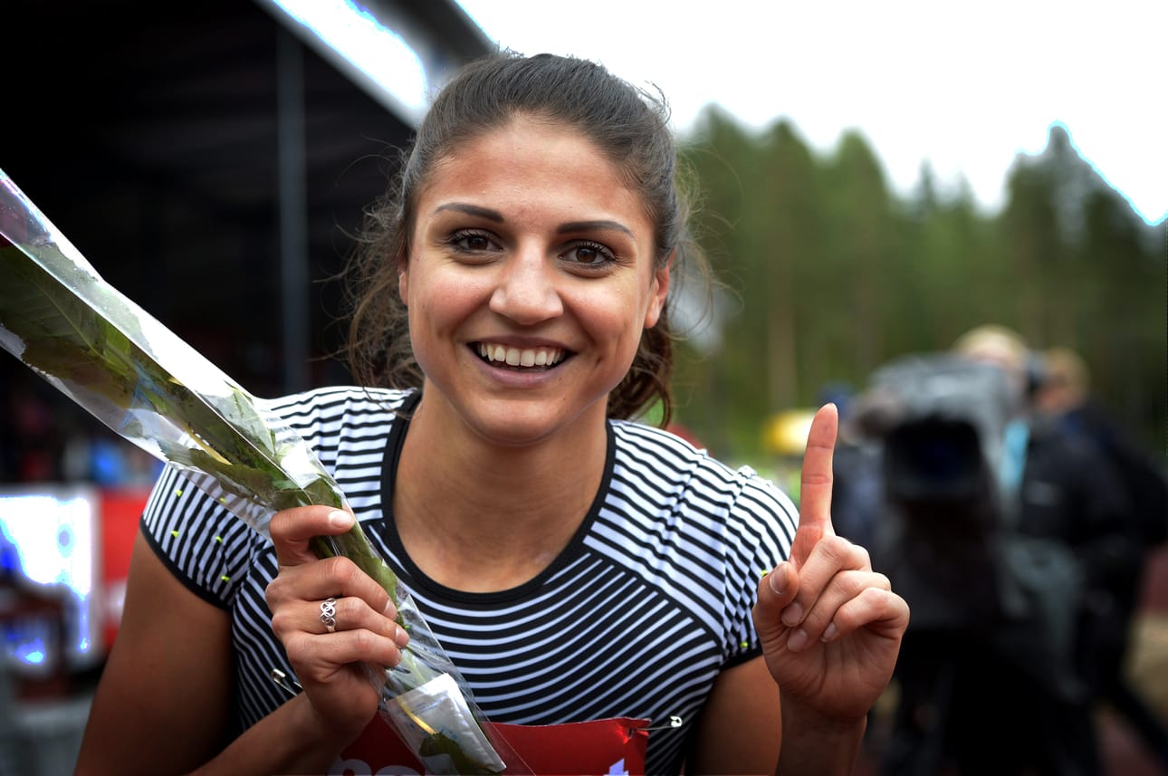 Nooralotta Neziri onnistui Paavo Nurmi kisoissa Turussa keskiviikkona. Arkistokuva.