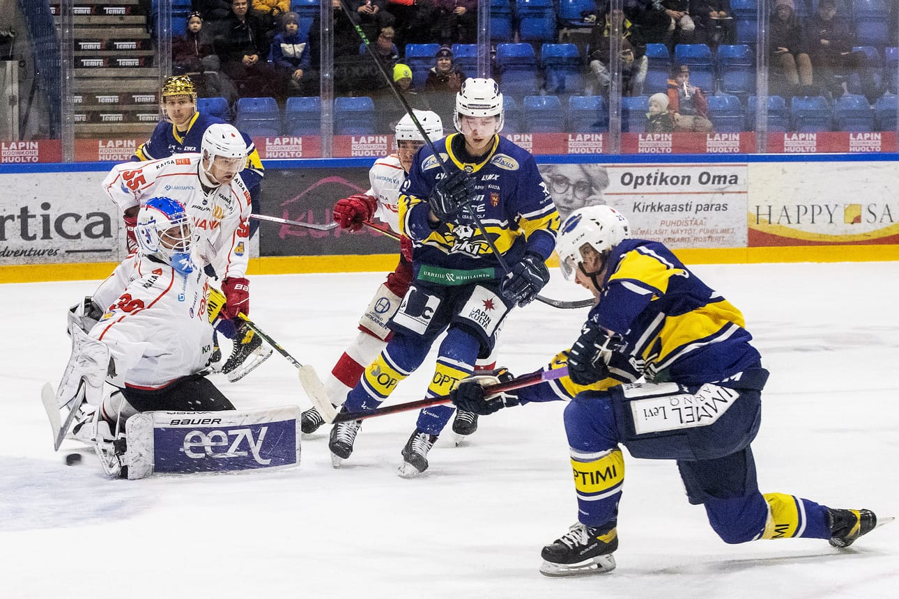 Heikki Huttunen lakaisi RoKin johtoon. Maali kannatteli RoKia liki loppuun asti kiinni voitossa. Sitten iski Hokki, kahdesti.