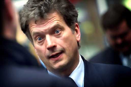 Valtiovarainministeri Sauli Niinistö.