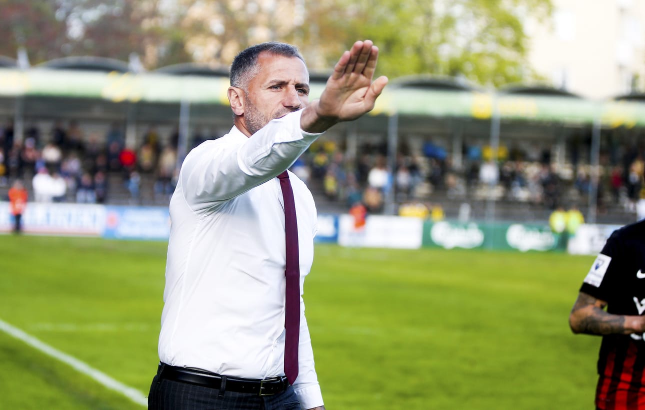 Shefki Kuqin valmentama Inter on vaikeuksissa Veikkausliigassa. Se käy luonteen päälle.