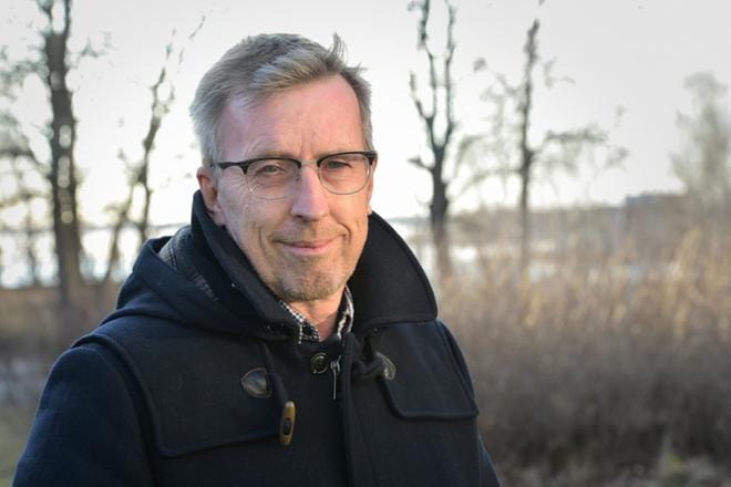 Christoffer Wiik jättää puheenjohtajuuden Kokoomuksen Vaasan kunnallisjärjestössä aikapulan vuoksi. Hänen mukaansa eroon ei liity dramatiikkaa. KUVA: SAMPPA TOIVONEN
