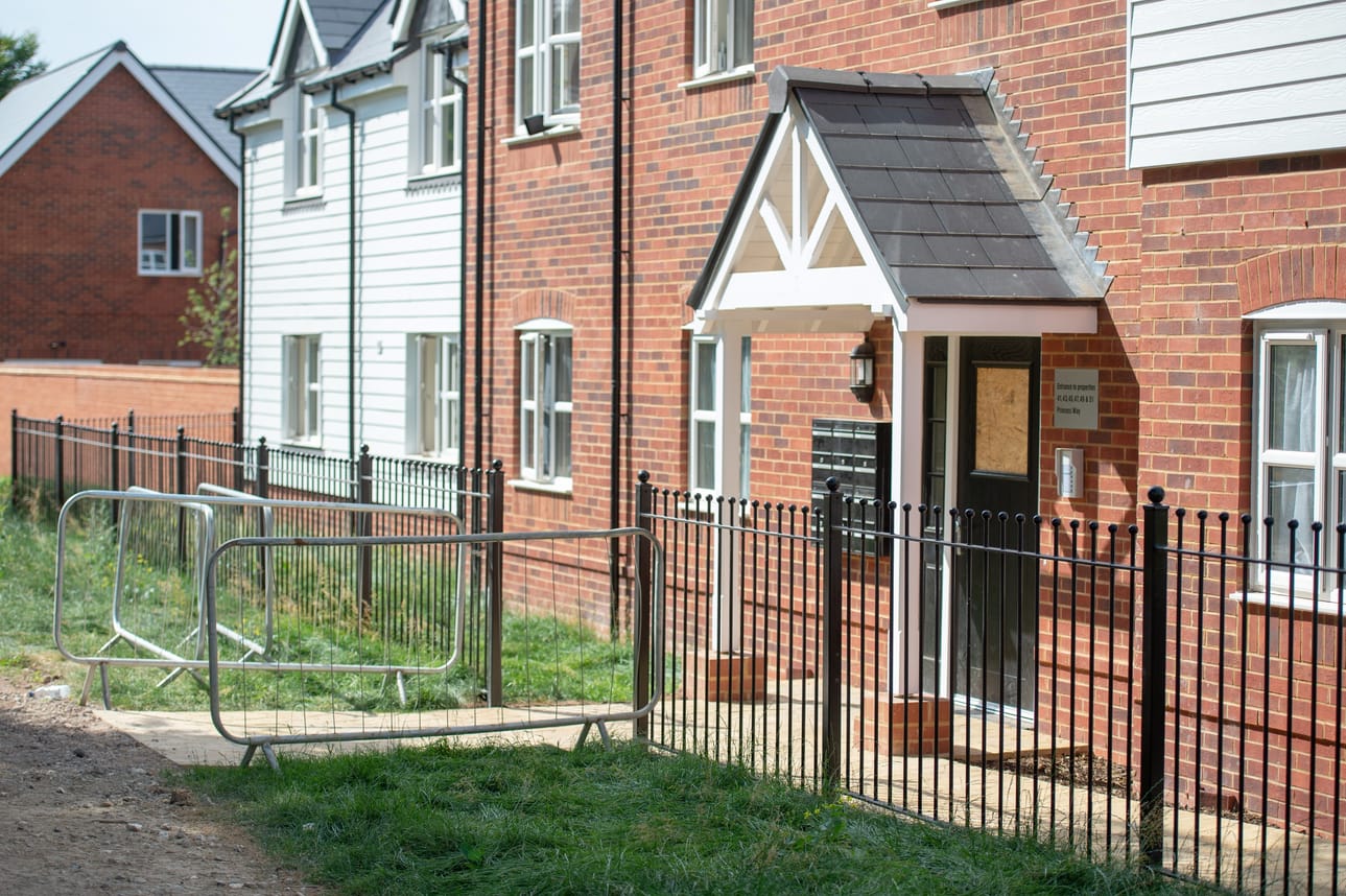 epa06863878 Boarded up entrance window, allegedly broken by a fire brigade, next to the rear of the home, where Emergency services were called on Saturday evening (30 June) after a man and woman were found unconscious in a property following exposure to an unknown substance, in Amesbury, Wiltshire, Britain, 04 July 2018. According to Wiltshire Police, they investigate the case of a man and a woman, both in their 40s, who are in a critical condition at Salisbury District Hospital. EPA/TONY KERSHAW / SWNS UK OUT BY: ALL OVER PRESS / EPA-PHOTO CODE: EPAXX8