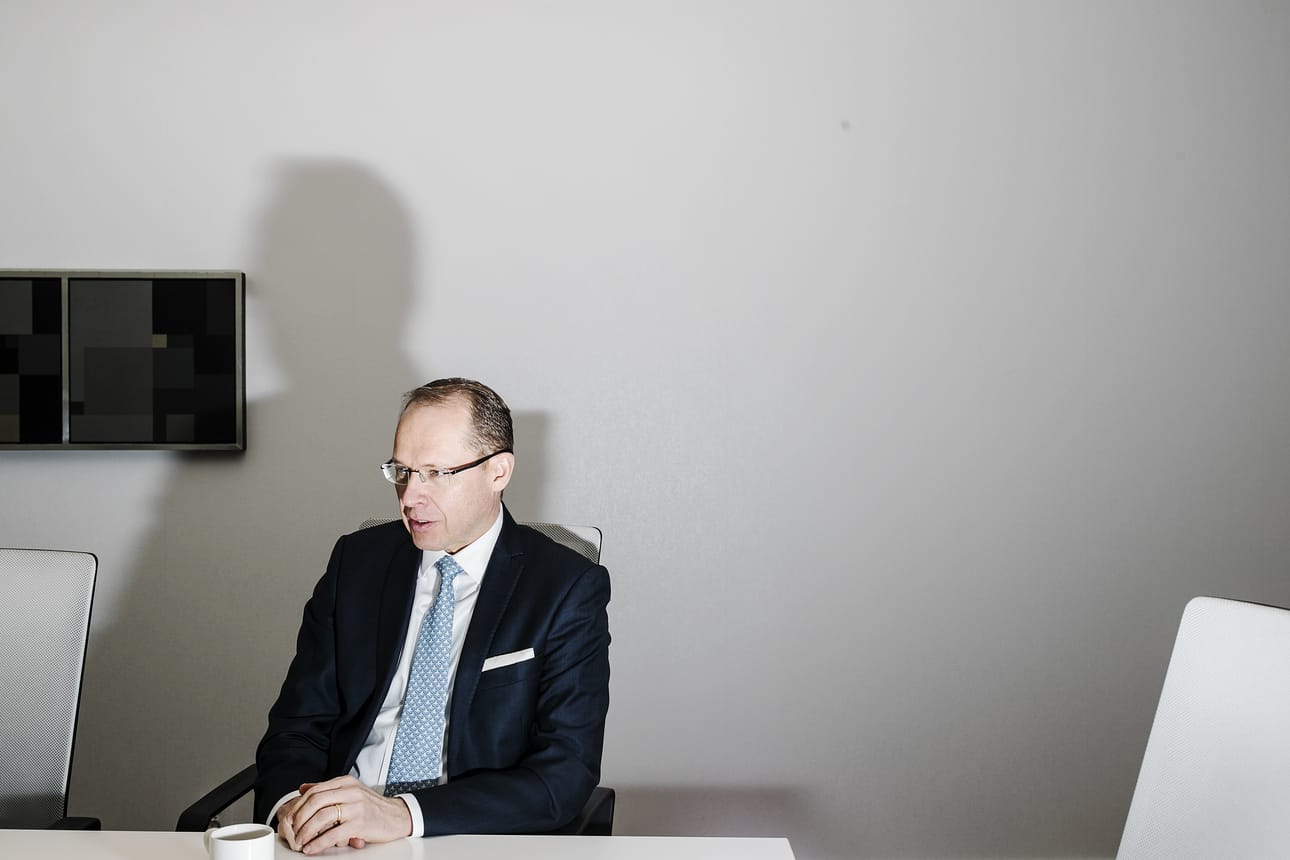 Postin ex-toimitusjohtaja Heikki Malinen neuvoo uudessa tehtävässään Postin johtoryhmää. Arkistokuva.