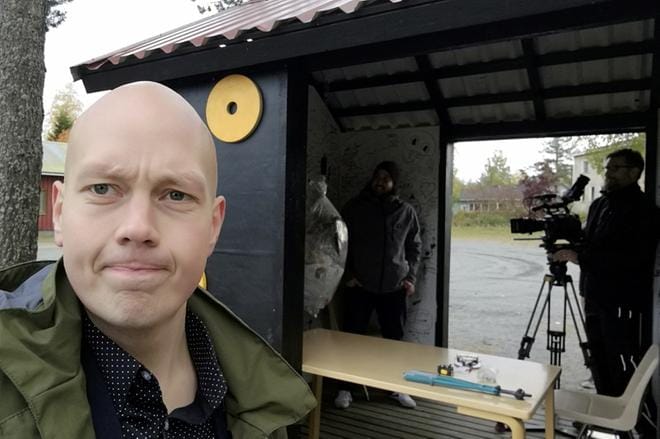 Kunnanjohtaja Juha Viitasaari joukkoineen jännittää tänään, kuinka MuoviSampon käy. Kisa ratkeaa illalla. Arkistokuva.