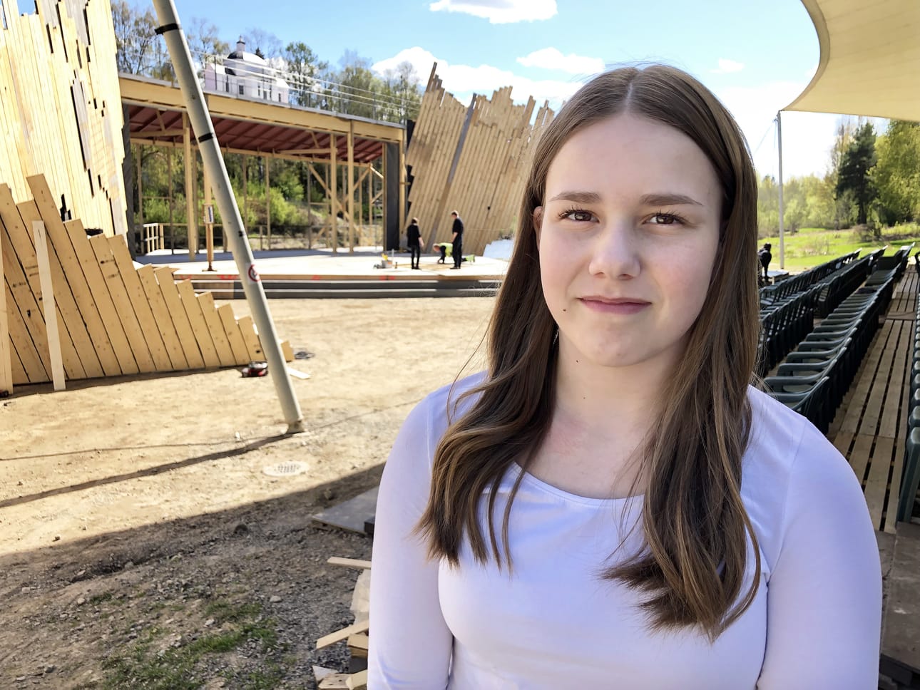 Ilkan ranta on Laura Rajalalle tuttu paikka.