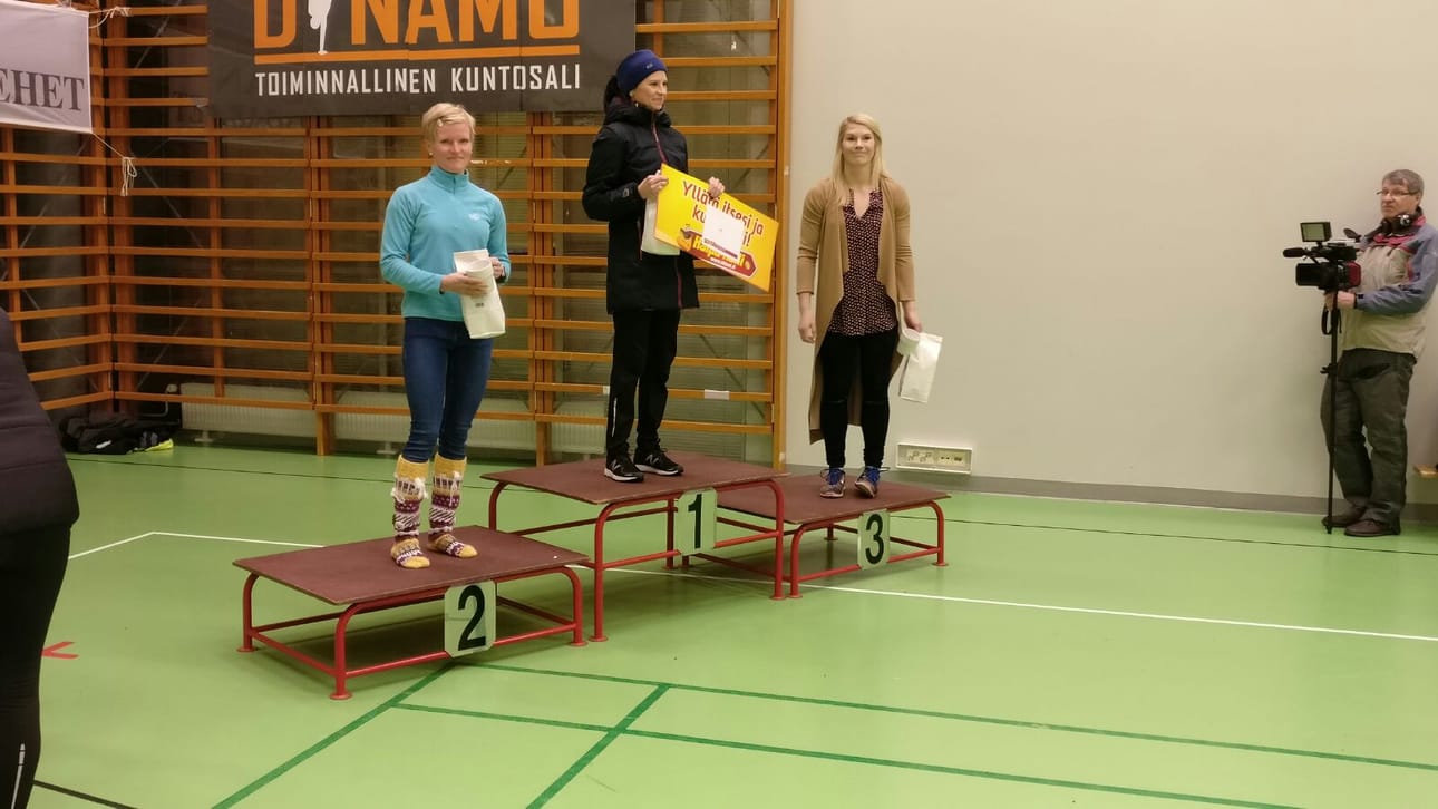 Naisten yleisen sarjan voitto päätyi Ouluun.