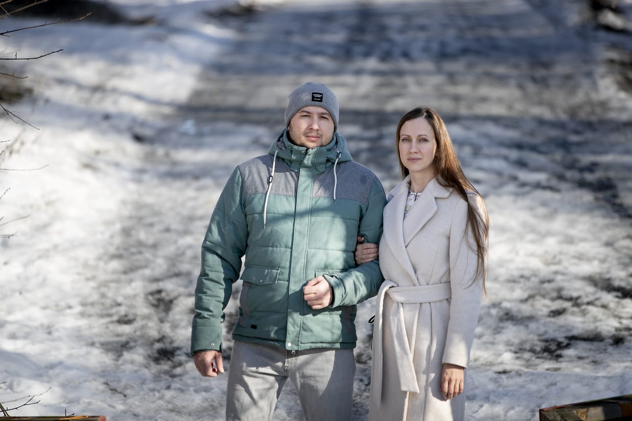 Ukrainassa syntyneet ja kasvaneet Olena ja Mykola Zhabko ovat asuneet Seinäjoella neljäntoista vuoden ajan. Sota Ukrainassa on tullut lähelle myös heidän nelilapsista perhettään.