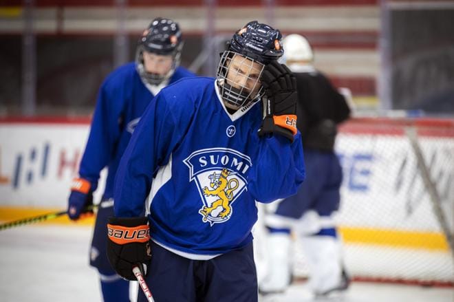 Jesse Nurmi teki liigasopimuksen KooKoon kanssa jo 15-vuotiaana. KUVA: JARNO PELLINEN